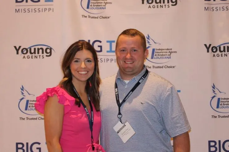 Brandon and Tamara at Big I Mississippi Young Agents conference