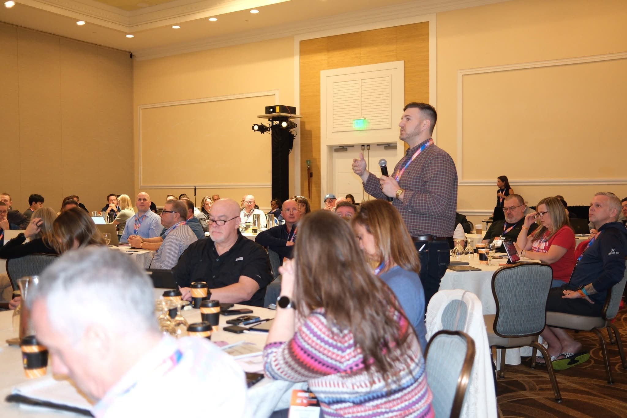 Matthew Henry speaking at IndieTech 2026 conference