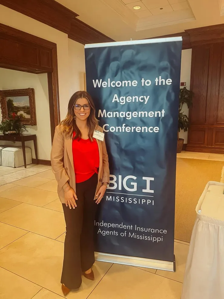 Tamara at the Big I Mississippi Agency Management Conference