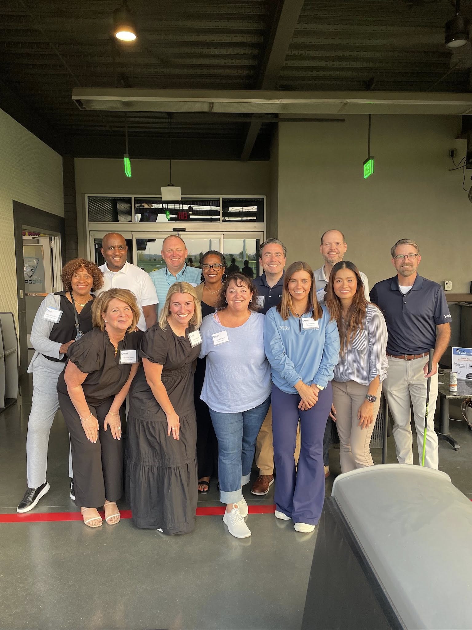 Mc-Wright team at an industry networking event